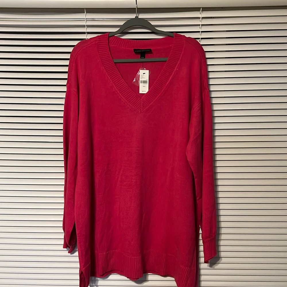 Beautiful Pink NWT Lane Bryant sweater